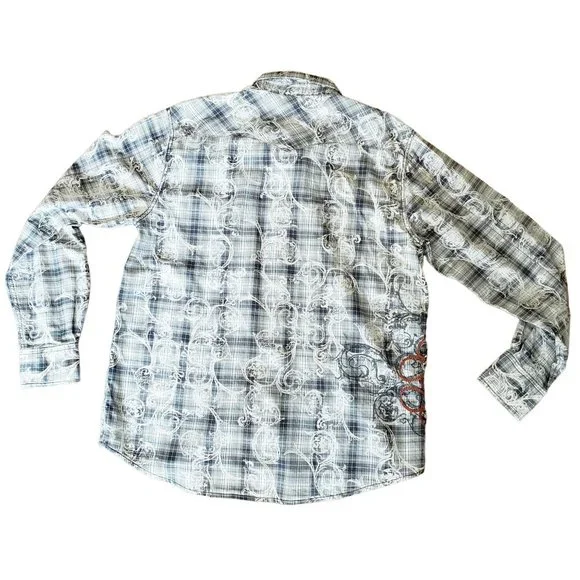 Men's Southern Thread Long Sleaved Vintage Inspired Western Shirt Size  XL - Picture 6 of 9